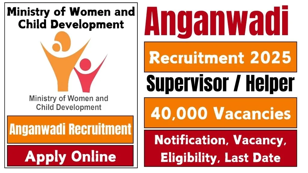 Anganwadi Recruitment 2025