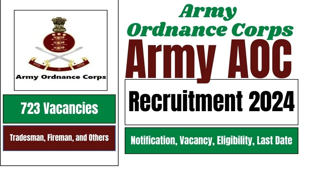 Army AOC Recruitment 2024