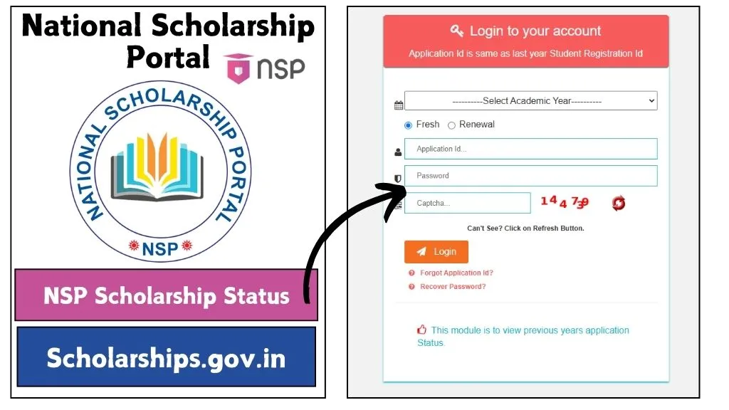 NSP Scholarship Status 2025