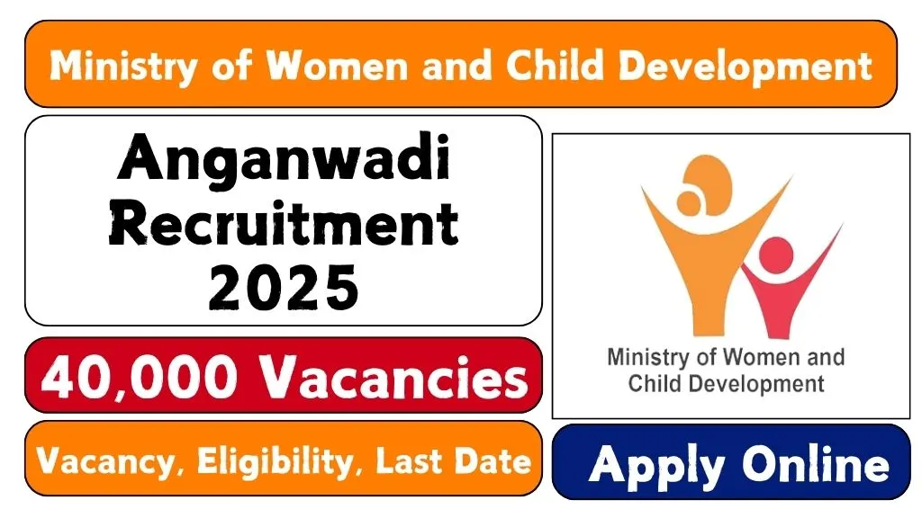 Anganwadi Recruitment 2025