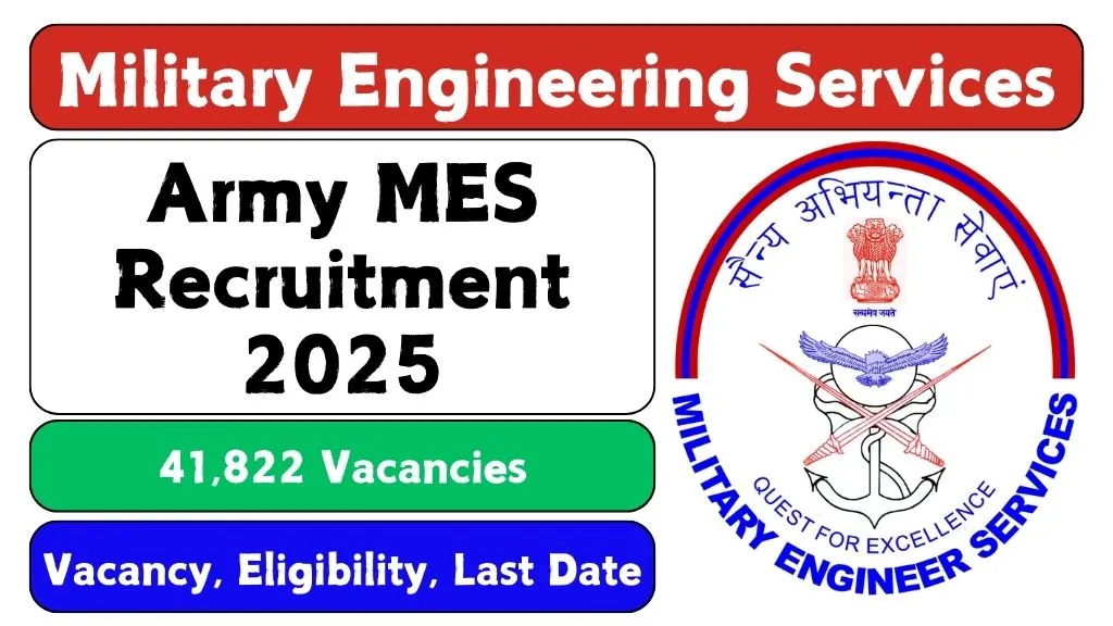 Army MES Recruitment 2025