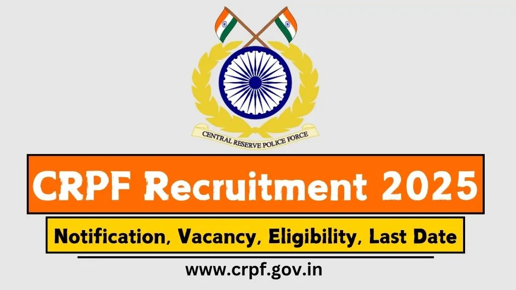 CRPF Recruitment 2025