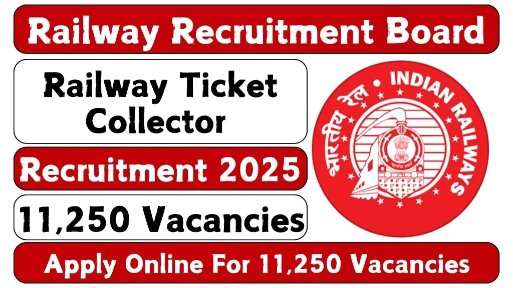 Railway Ticket Collector Recruitment 2025