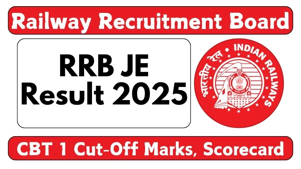 RRB JE Result 2025