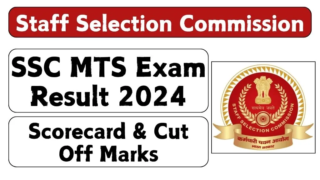 SSC MTS Exam Result 2024